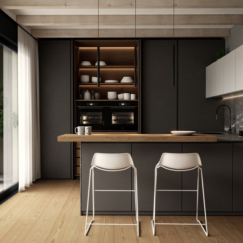 rendering architecture outdoor desin wood ecobuilding interiordesign