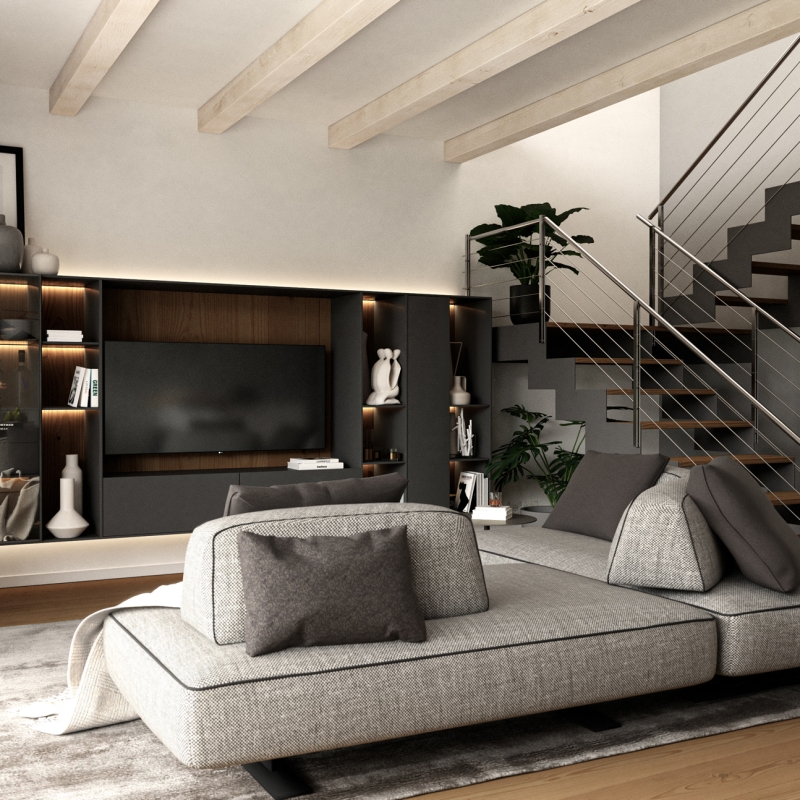 rendering architecture outdoor desin wood ecobuilding interiordesign