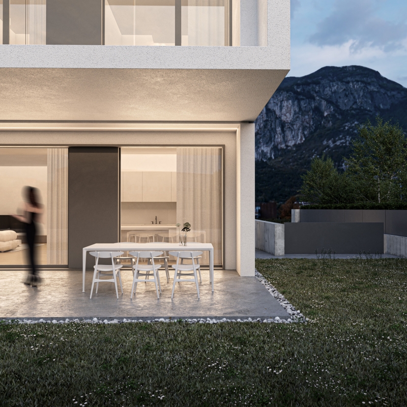 rendering modern interior design architecture building