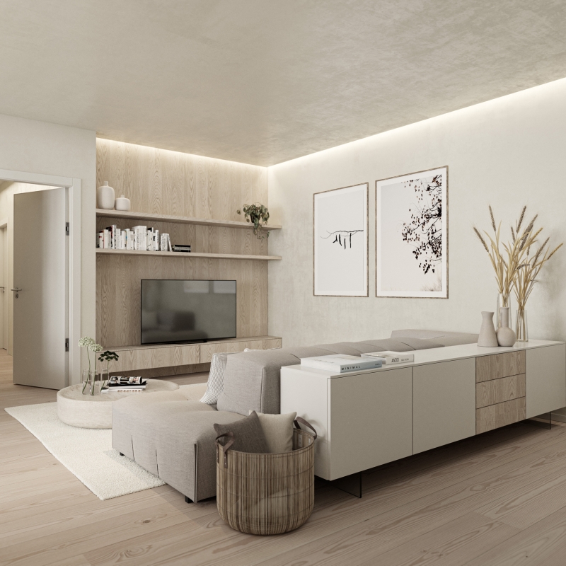 Interior design rendering modern house real estate immobiliare arredamento architettura architetcure